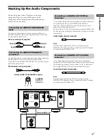 Предварительный просмотр 5 страницы Sony SCD-1 - Super Audio Cd Player Operating Instructions Manual