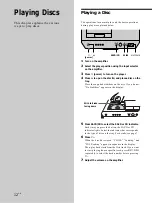 Предварительный просмотр 12 страницы Sony SCD-1 - Super Audio Cd Player Operating Instructions Manual