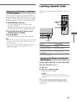 Предварительный просмотр 15 страницы Sony SCD-1 - Super Audio Cd Player Operating Instructions Manual