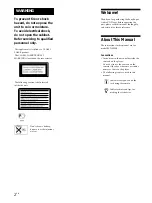 Предварительный просмотр 2 страницы Sony SCD-555ES Operating Instructions Manual