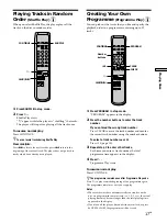 Предварительный просмотр 17 страницы Sony SCD-555ES Operating Instructions Manual