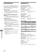 Предварительный просмотр 22 страницы Sony SCD-555ES Operating Instructions Manual