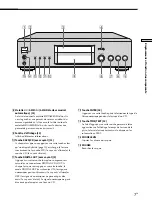 Предварительный просмотр 29 страницы Sony SCD-555ES Operating Instructions Manual