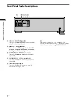 Предварительный просмотр 8 страницы Sony SCD-C222ES - Es Series 5 Disc Operating Instructions Manual