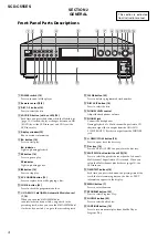 Preview for 4 page of Sony SCD-C555ES - Super Audio Cd Service Manual