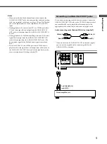 Предварительный просмотр 5 страницы Sony SCD-CE775 Marketing Operating Instructions Manual