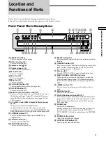 Предварительный просмотр 7 страницы Sony SCD-CE775 Marketing Operating Instructions Manual