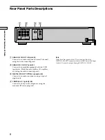 Предварительный просмотр 8 страницы Sony SCD-CE775 Marketing Operating Instructions Manual