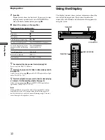 Предварительный просмотр 12 страницы Sony SCD-CE775 Marketing Operating Instructions Manual