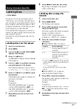 Preview for 21 page of Sony SCD SCD-C2000ES Operating Instructions Manual