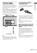 Предварительный просмотр 9 страницы Sony SCD-X501ES Operating Instructions Manual