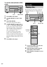 Предварительный просмотр 10 страницы Sony SCD-X501ES Operating Instructions Manual