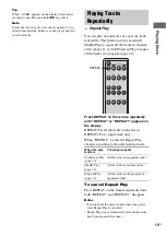 Предварительный просмотр 15 страницы Sony SCD-X501ES Operating Instructions Manual