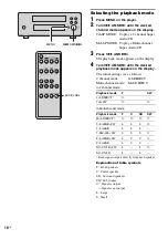 Предварительный просмотр 18 страницы Sony SCD-X501ES Operating Instructions Manual