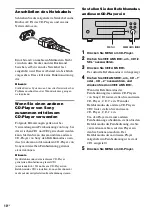 Предварительный просмотр 98 страницы Sony SCD-X501ES Operating Instructions Manual