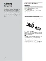 Предварительный просмотр 4 страницы Sony SCD-XA3000ES Operating Instructions Manual