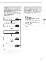 Предварительный просмотр 17 страницы Sony SCD-XA3000ES Operating Instructions Manual