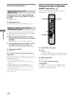 Предварительный просмотр 20 страницы Sony SCD-XA3000ES Operating Instructions Manual