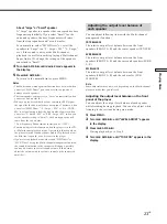 Предварительный просмотр 23 страницы Sony SCD-XA3000ES Operating Instructions Manual