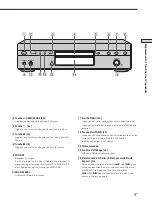 Предварительный просмотр 37 страницы Sony SCD-XA3000ES Operating Instructions Manual