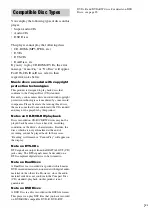 Preview for 7 page of Sony SCD-XA5400ES - Es Super Audio Cd Player Operating Instructions Manual