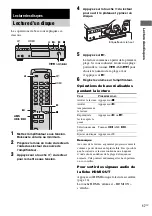 Предварительный просмотр 47 страницы Sony SCD-XA5400ES - Es Super Audio Cd Player Operating Instructions Manual