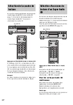 Предварительный просмотр 52 страницы Sony SCD-XA5400ES - Es Super Audio Cd Player Operating Instructions Manual