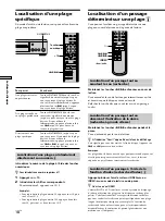 Preview for 46 page of Sony SCD-XA777ES  / Mode d’emploi Operating Instructions Manual