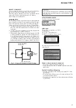 Предварительный просмотр 3 страницы Sony SCD-XA777ES  / Mode d’emploi Service Manual