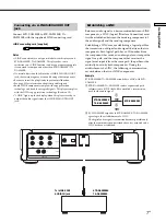 Предварительный просмотр 7 страницы Sony SCD-XA9000ES - Es Super Audio Cd Player Operating Instructions Manual