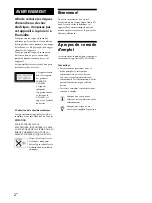 Предварительный просмотр 36 страницы Sony SCD-XA9000ES - Es Super Audio Cd Player Operating Instructions Manual