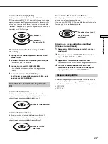 Предварительный просмотр 49 страницы Sony SCD-XA9000ES - Es Super Audio Cd Player Operating Instructions Manual