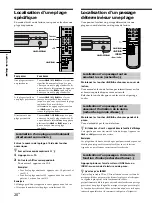 Предварительный просмотр 54 страницы Sony SCD-XA9000ES - Es Super Audio Cd Player Operating Instructions Manual