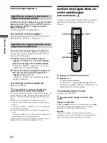 Предварительный просмотр 56 страницы Sony SCD-XA9000ES - Es Super Audio Cd Player Operating Instructions Manual