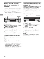 Предварительный просмотр 58 страницы Sony SCD-XA9000ES - Es Super Audio Cd Player Operating Instructions Manual