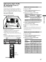 Предварительный просмотр 59 страницы Sony SCD-XA9000ES - Es Super Audio Cd Player Operating Instructions Manual