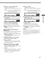 Предварительный просмотр 61 страницы Sony SCD-XA9000ES - Es Super Audio Cd Player Operating Instructions Manual