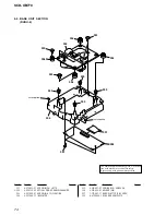 Предварительный просмотр 74 страницы Sony SCD-XB770 Service Manual