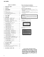 Предварительный просмотр 2 страницы Sony SCD-XB780 Service Manual