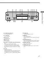 Предварительный просмотр 9 страницы Sony SCD-XB790 Operating Instructions Manual