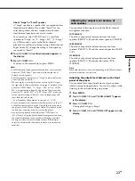 Предварительный просмотр 23 страницы Sony SCD-XB790 Operating Instructions Manual