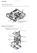 Предварительный просмотр 4 страницы Sony SCD-XB790 Service Manual