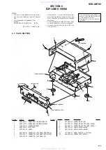 Предварительный просмотр 61 страницы Sony SCD-XB790 Service Manual