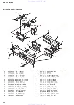 Предварительный просмотр 62 страницы Sony SCD-XB790 Service Manual