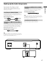 Preview for 5 page of Sony SCD-XB940 Operating Instructions Manual