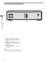 Preview for 8 page of Sony SCD-XB940 Operating Instructions Manual