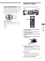 Preview for 33 page of Sony SCD-XB940 Operating Instructions Manual