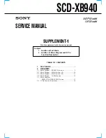 Предварительный просмотр 51 страницы Sony SCD-XB940 Service Manual