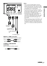 Предварительный просмотр 7 страницы Sony SCD-XE670 - Single Disc Sacd/cd Player Operating Instructions Manual