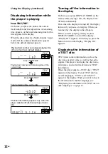 Предварительный просмотр 12 страницы Sony SCD-XE670 - Single Disc Sacd/cd Player Operating Instructions Manual